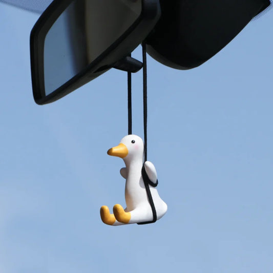 Car Accessory Swing Duck