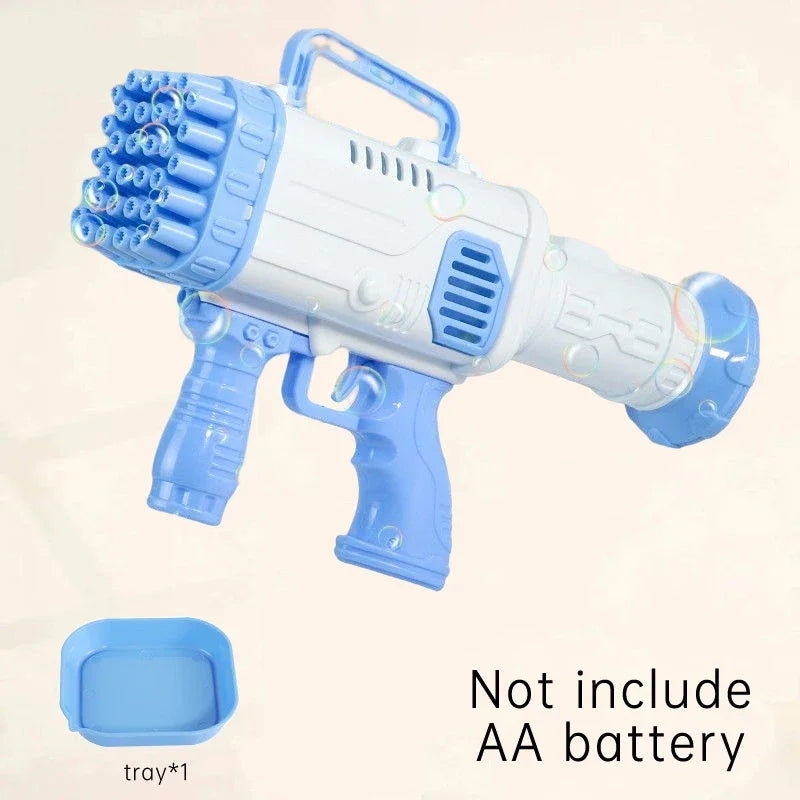 32 Holes Bubble Machine Gun ( Not Include AA Battery)