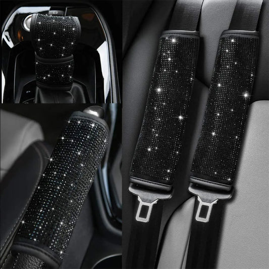 Black Diamond Crystal car accessories covers