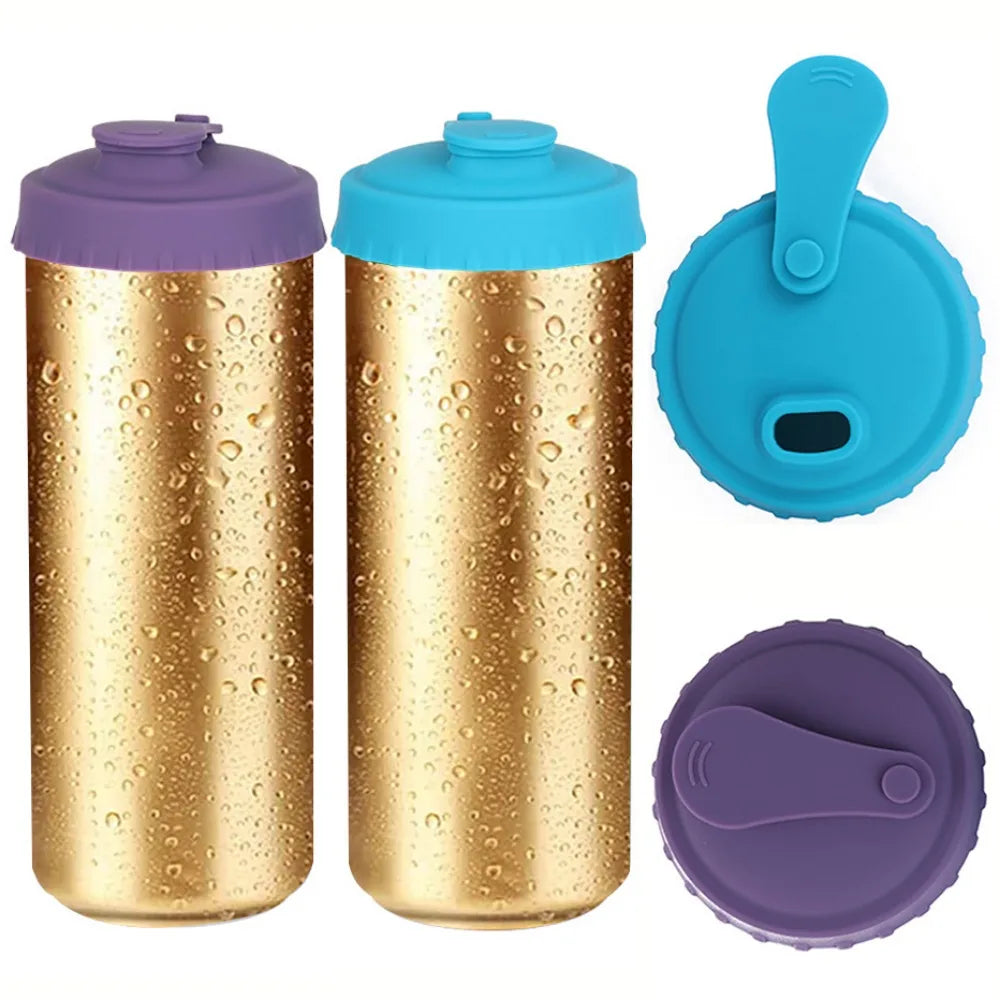 Silicone Soda Can Lid Reusable Can Stopper